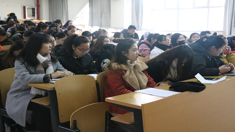 外语系2017-2018学年第一学期学生干部工作总结大会