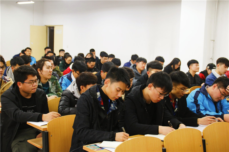 机电工程系2017-2018学年第二学期学生干部大会
