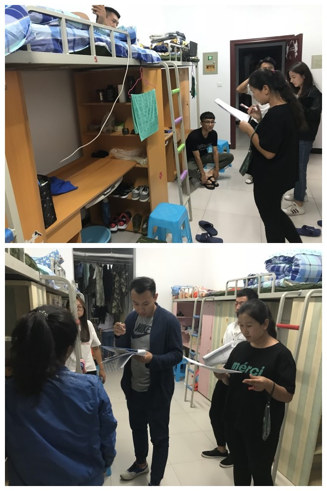 走进新同学的“新家 ”—智能工程学院2018级辅导员新生宿舍走访