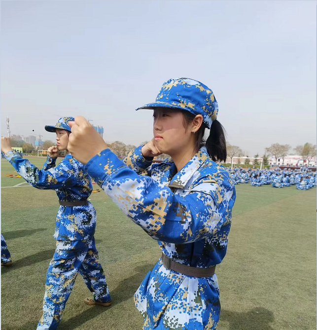 【国防教育】食品与环境学院军训系列五——擒敌拳