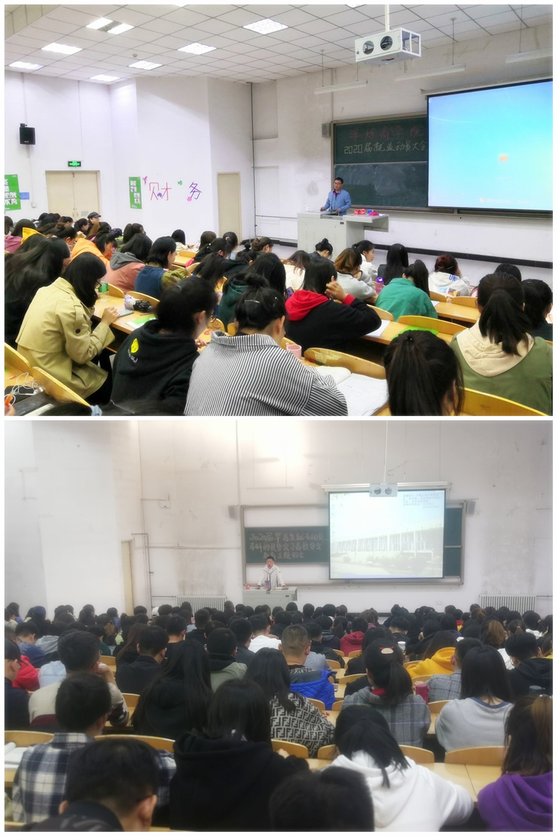淬炼商学院2016级召开2020届毕业生就业动员、考研动员暨实习离校安全教育主题班会
