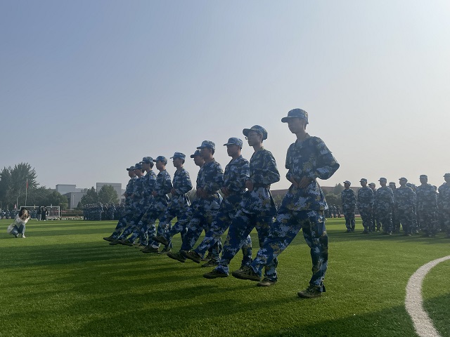 【国防教育】军训——正青春,不畏骄阳
