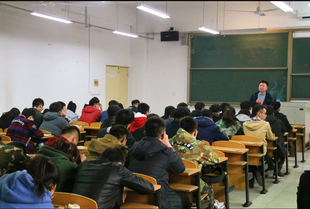 机电工程系召开清明节安全教育大会