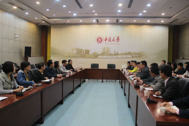 我院学生处一行赴中北大学参观学习