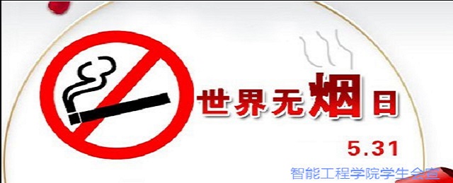 远离烟草 让肺自由地呼吸—智能工程学院开展“世界无烟日”主题教育活动