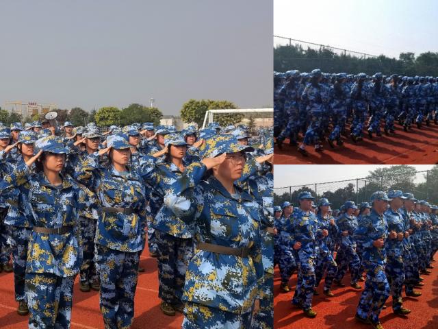 【国防教育】军训——开练啦!青春激扬训练场