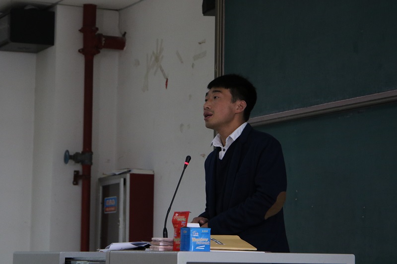 食品与环境学院学习“平语近人”主题年级会