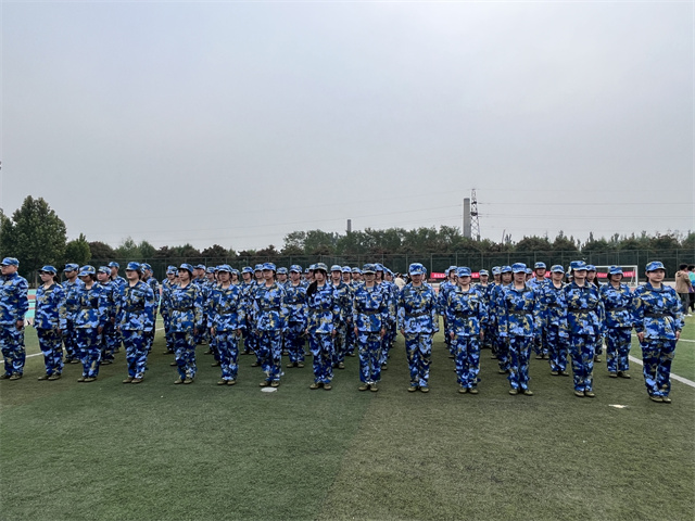 【国防教育】军训——绘青春迷彩,且待扬帆万里