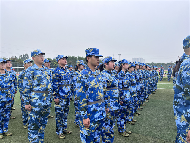 【国防教育】军训——绘青春迷彩,且待扬帆万里