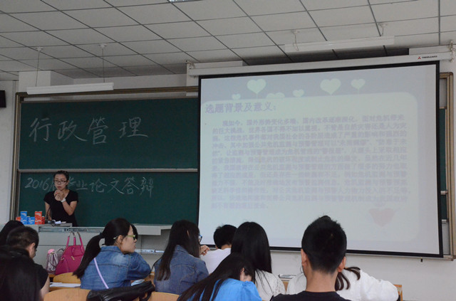 工管系2012级毕业生论文答辩工作圆满结束