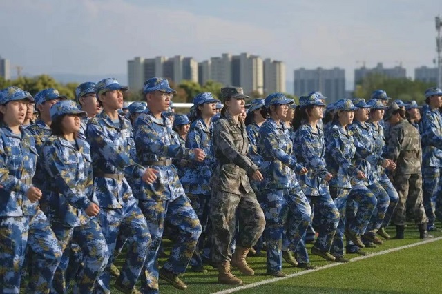 【国防教育】军训——烈日砺青春之志 雄姿展少年之气