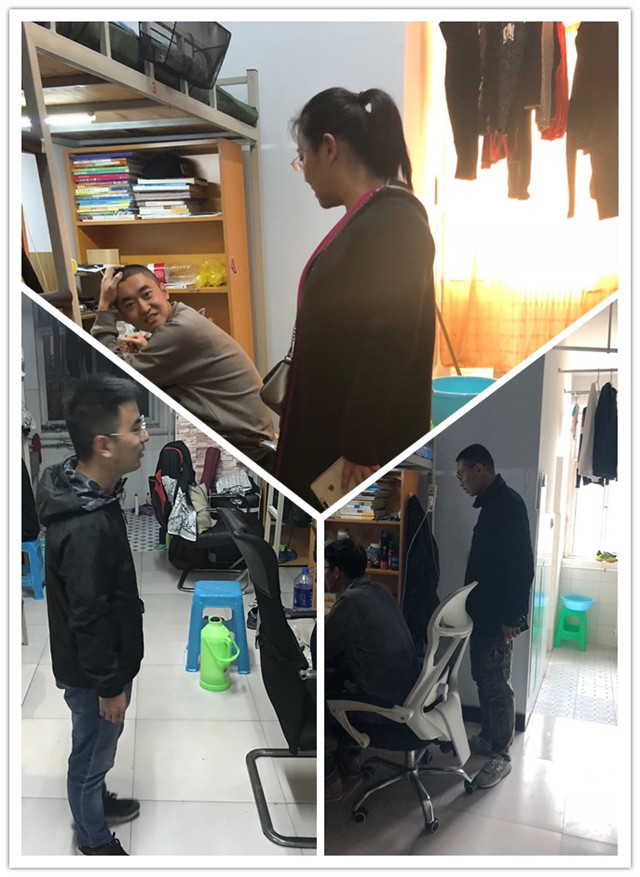 安全伴随你我 共建和谐宿舍—经济与管理学院全体辅导员深入宿舍开展安全大检查