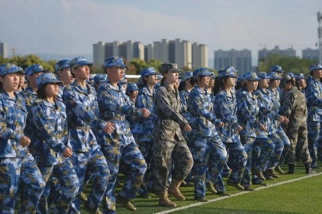 【国防教育】军训——青春在历练中闪闪发光