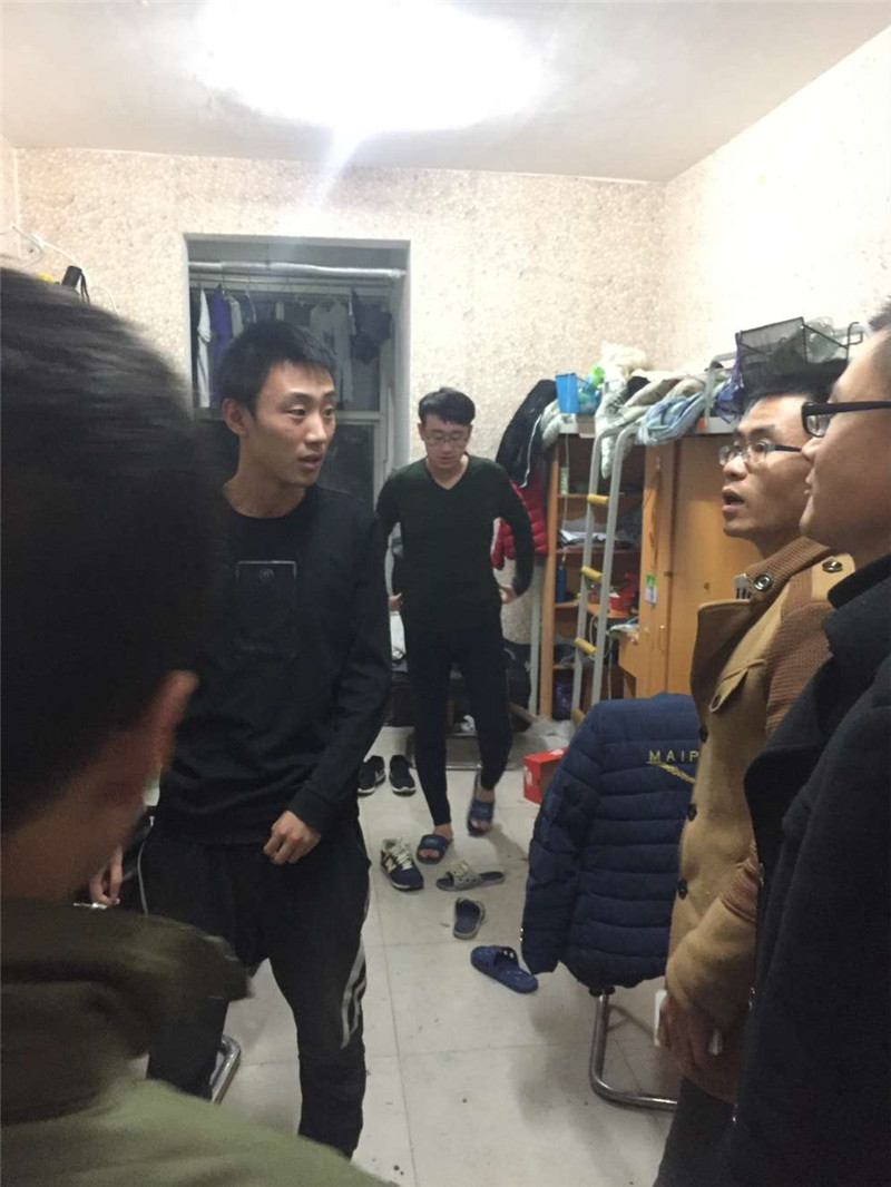 机电工程系安全教育进宿舍活动
