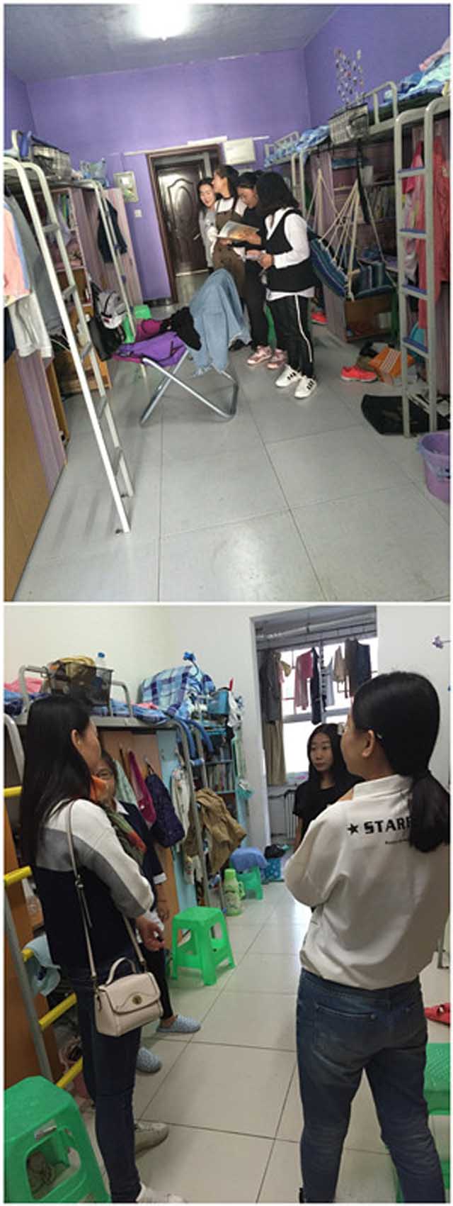 安全问题重于山 见微知著——艺术传媒系辅导员开展学生宿舍安全检查工作