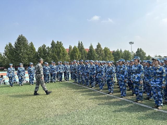 【国防教育】军训——戎装展英姿,青春正当时