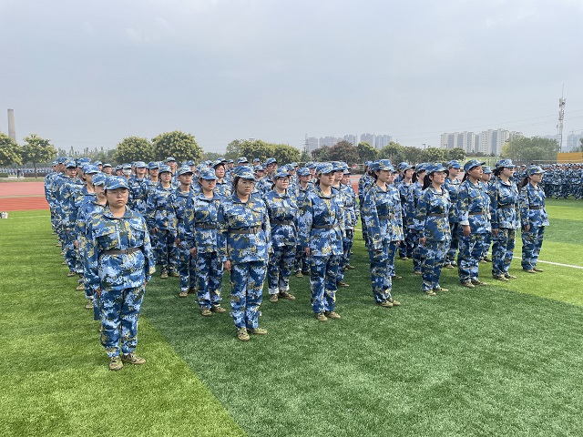 【国防教育】军训——经济与管理学院军训纪实新闻稿